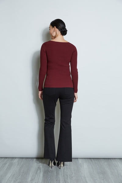 Contour Twist Sweater Image 3