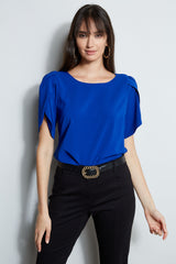 Pleat Sleeve Shirt