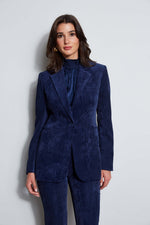 Corduroy Single Button Blazer