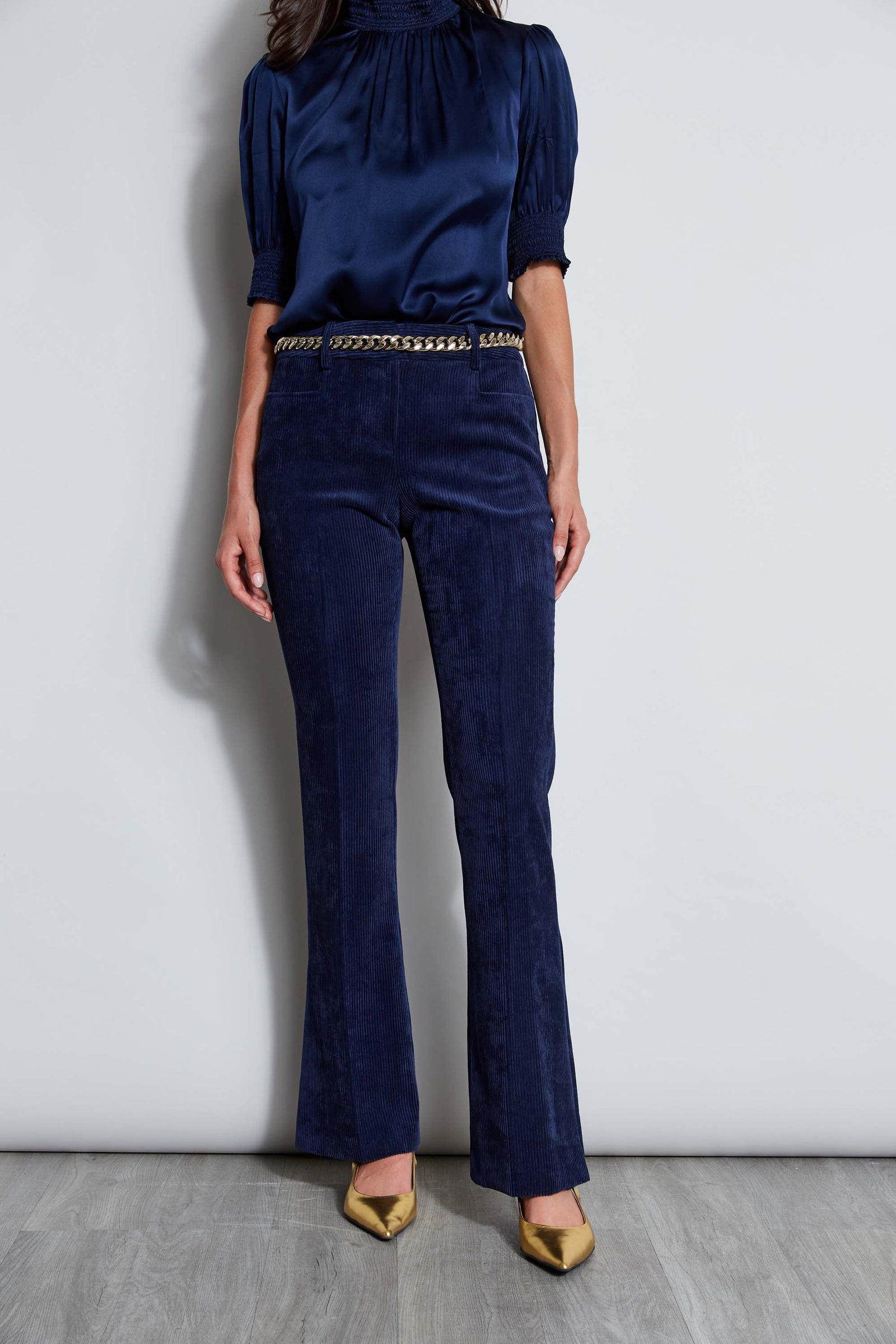 Corduroy Fit Flare Pant – Elie Tahari