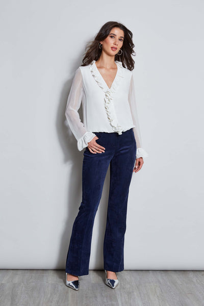 Corduroy Fit & Flare Pant Image 6