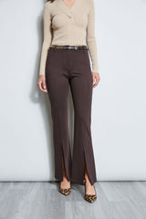 Slit Front Knit Pant