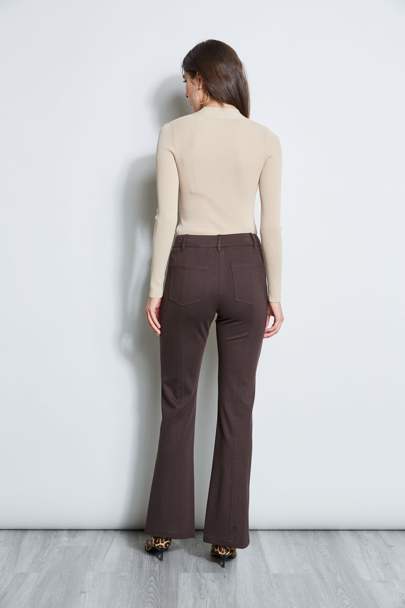 Slit Front Knit Pant