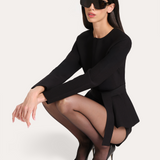 Blair Milano Sculpt Peplum Top