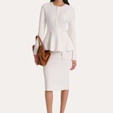Blair Milano Sculpt Peplum Top