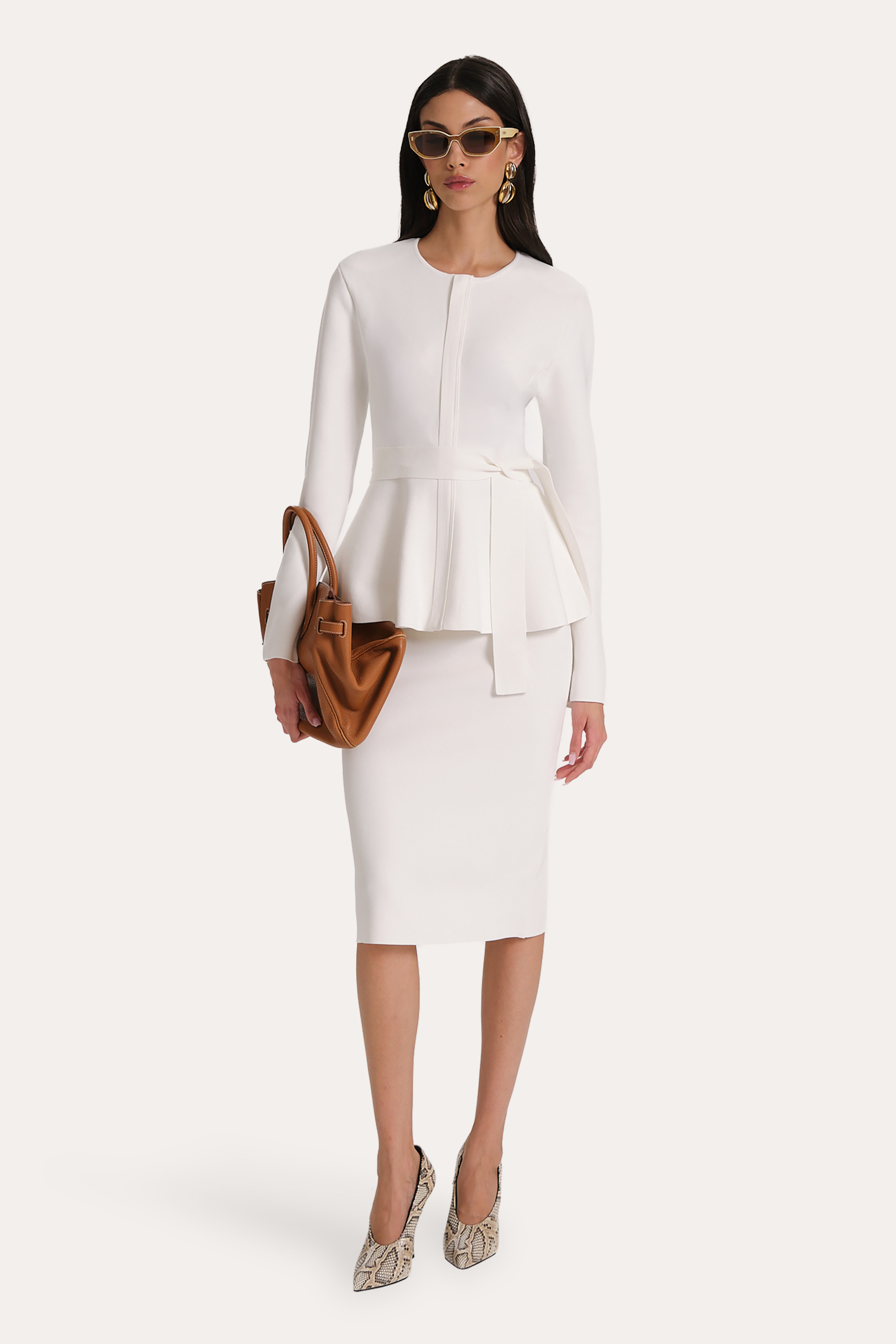 Blair Milano Sculpt Peplum Top