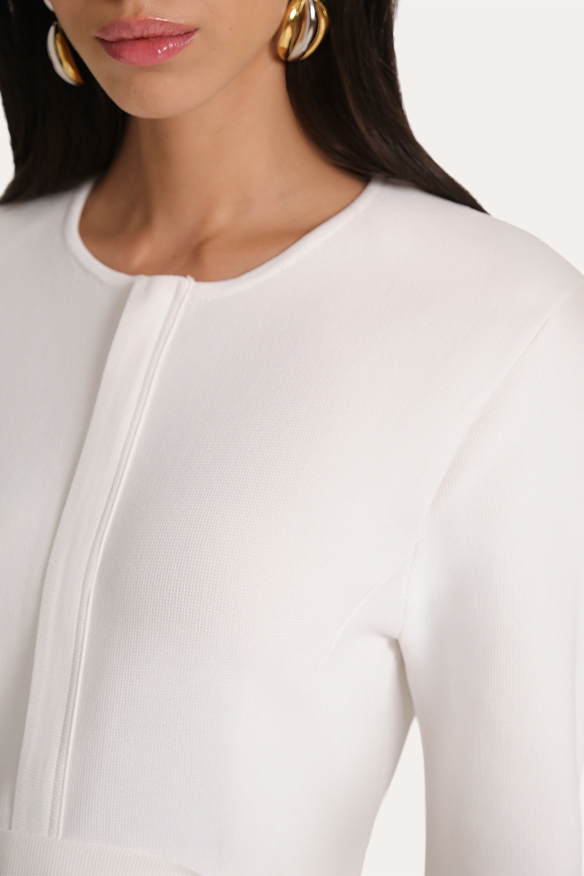 Blair Milano Sculpt Peplum Top