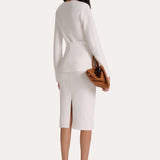 Blair Milano Sculpt Peplum Top