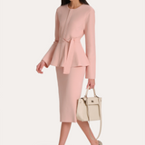 Blair Milano Sculpt Peplum Top