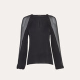 Silk Chiffon Blouse