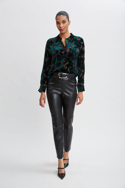Burnout Velvet Shirt Image 4