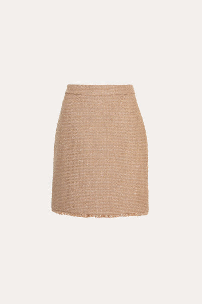 Boucle Tweed Skirt Image 1