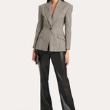 Lena Italian Plaid Jacket