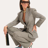 Lola Italian Plaid Mini Belt Pants
