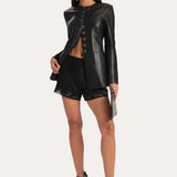 Anouk Lamb Leather Jacket