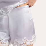 Carolina Silk Lace Shorts