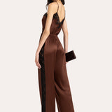 Cecilia Silk Lace Jumpsuit