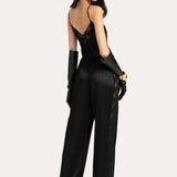 Cecilia Silk Lace Jumpsuit