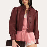 Carly Silk Lace Romper