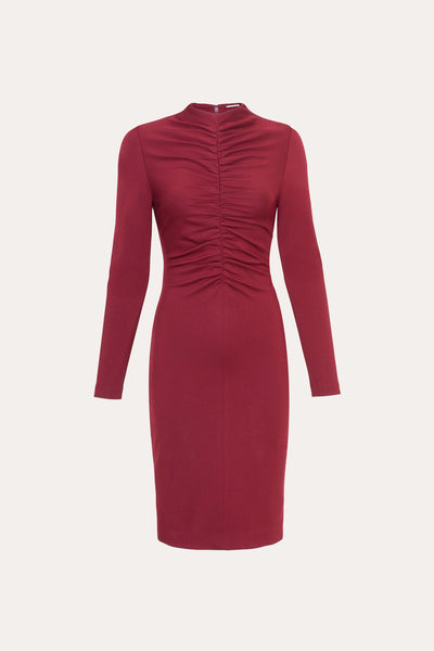 Pinched Bodice Dress Image 1