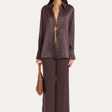 Gabrielle Reversible Silk Pants