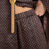 Gabrielle Reversible Silk Pants