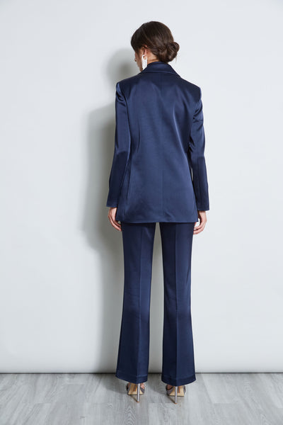 Satin Boyfriend Blazer Image 4