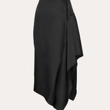 Asymmetric Hem Skirt