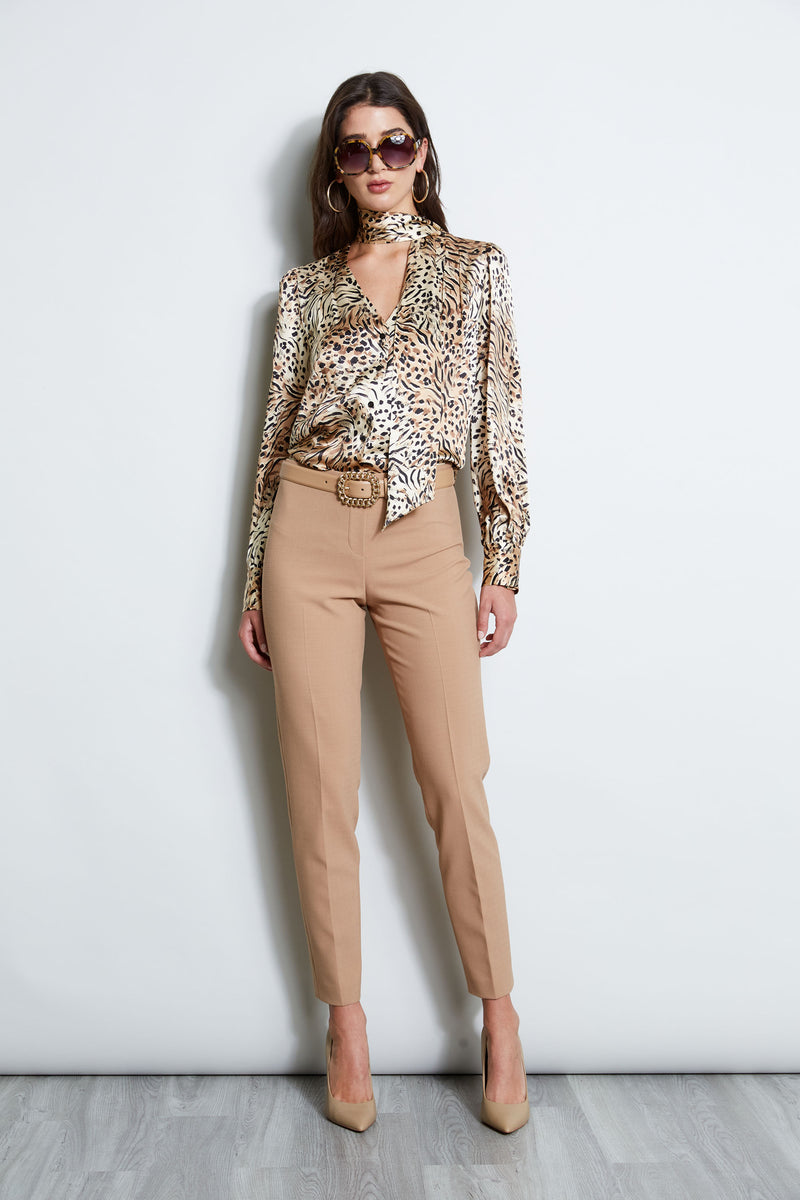 Silk Satin Winter Safari Shirt