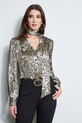 Silk Satin Winter Safari Shirt