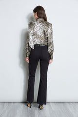 Silk Satin Winter Safari Shirt