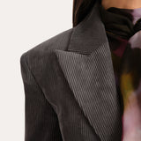 CATALINA ITALIAN CORDUROY JACKET in GREY