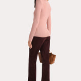 CATALINA ITALIAN CORDUROY PANTS in BURGUNDY