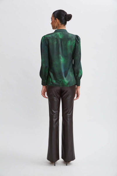 Marble Button Down Shirt Image 3