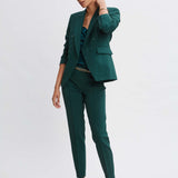Pintuck Slim Pant