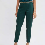 Pintuck Slim Pant