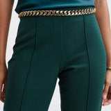Pintuck Slim Pant