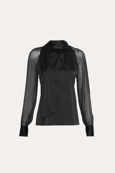 Silk Tie Top Image 1