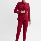 Pintuck Slim Pant