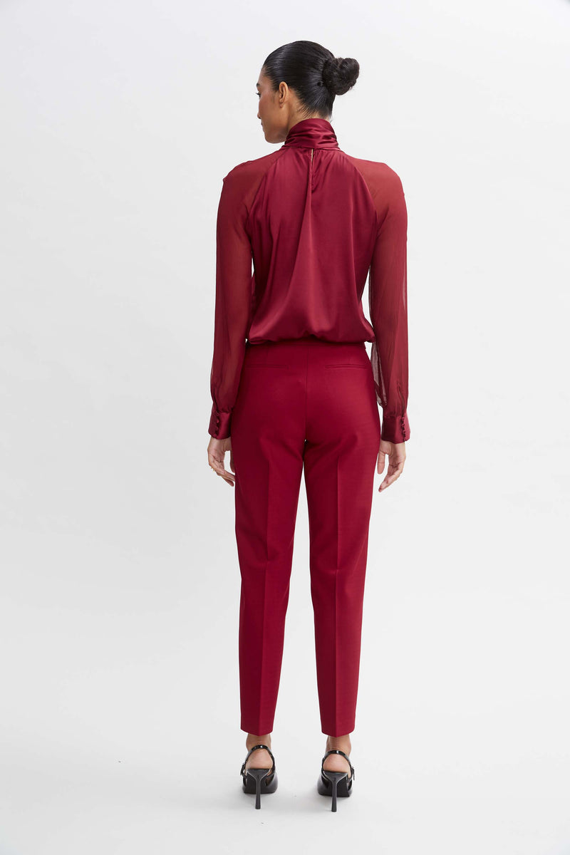 Silk Tie Top