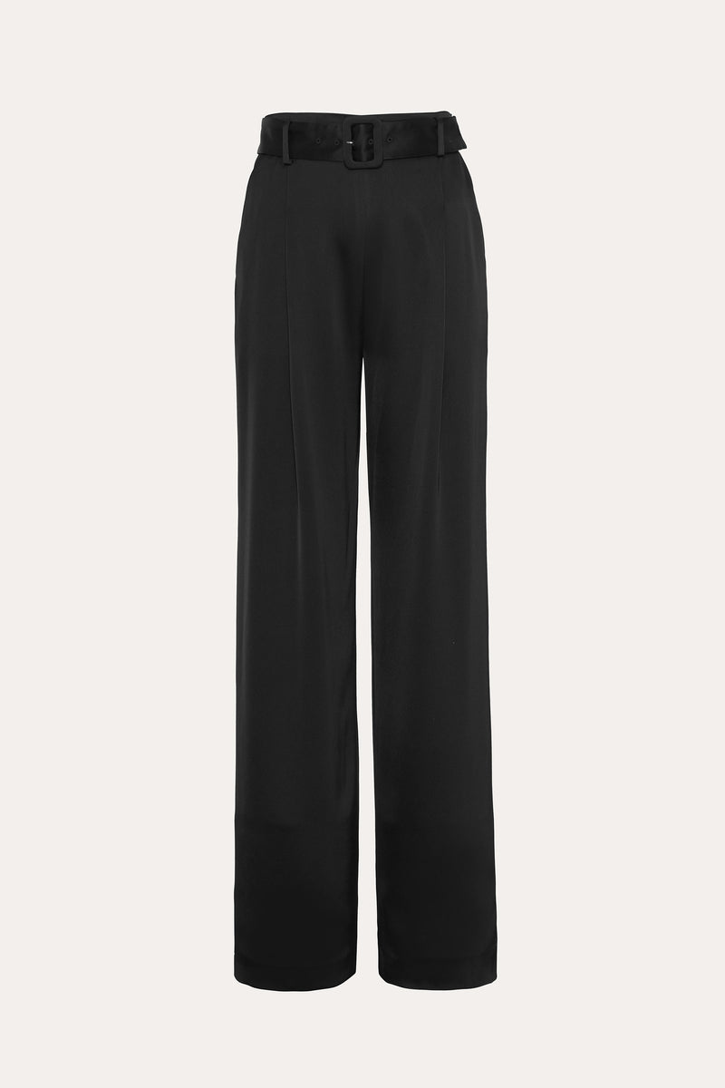 Satin Belted Pant