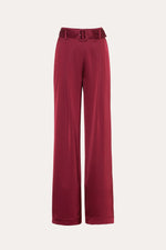 Satin Belted Pant