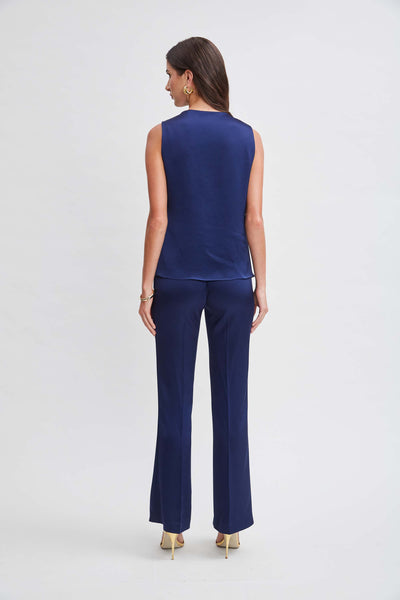 Satin Cowl Top Image 4