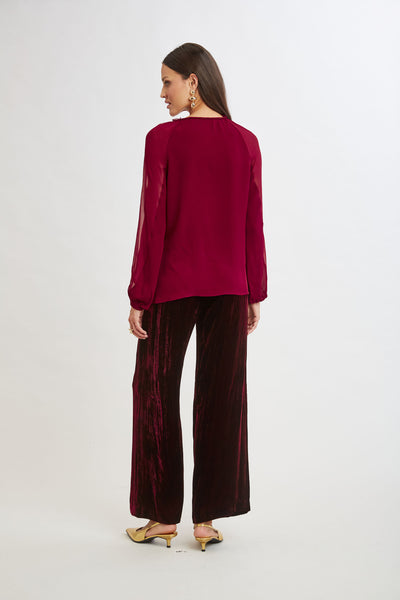 Chiffon Combo Georgette Shirt Image 6