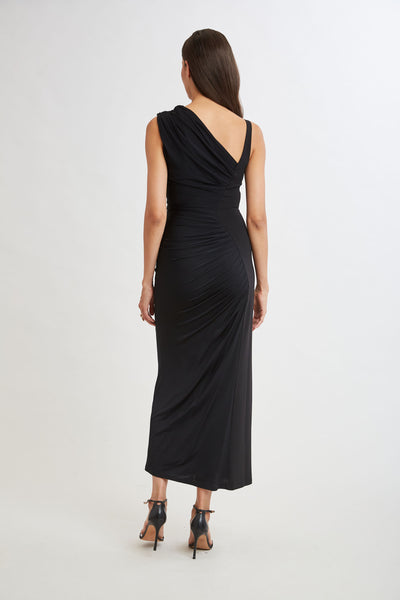 Asymmetric Chain Gown Image 4