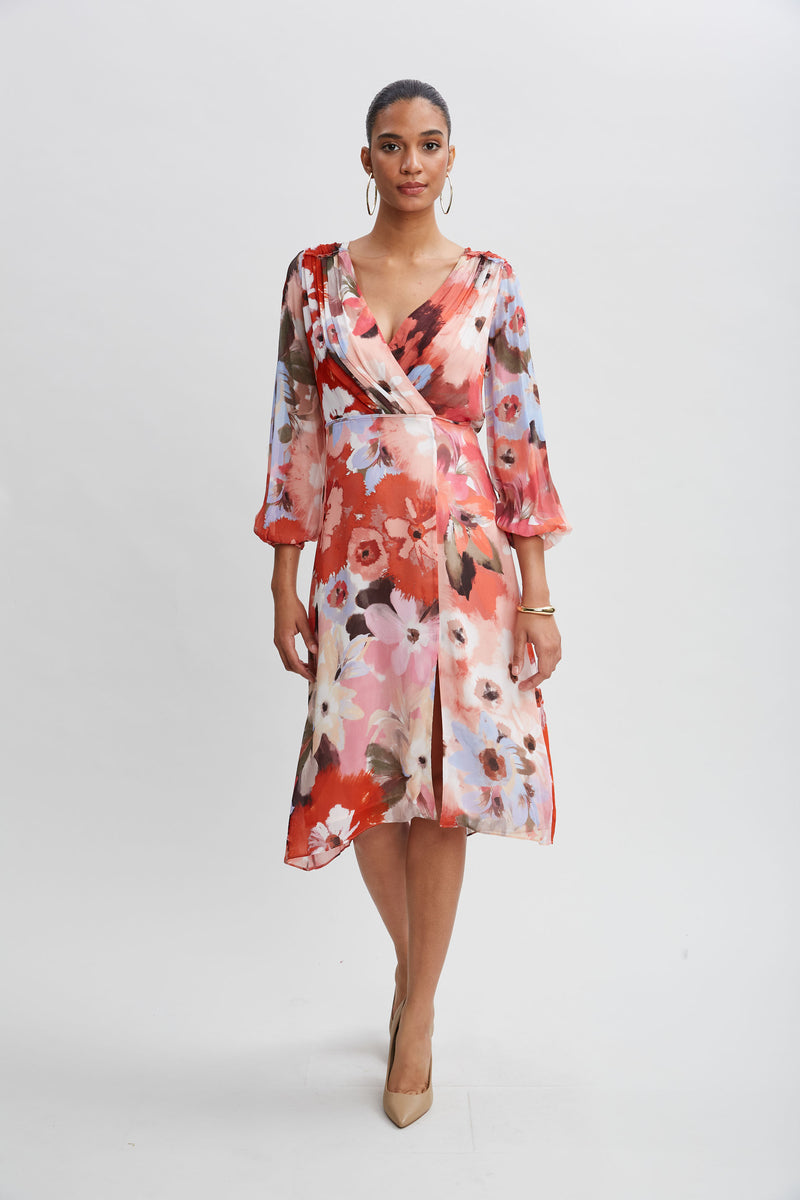 Wintergarden Floral Dress Elie Tahari Wintergarden Floral Dress Elie Tahari