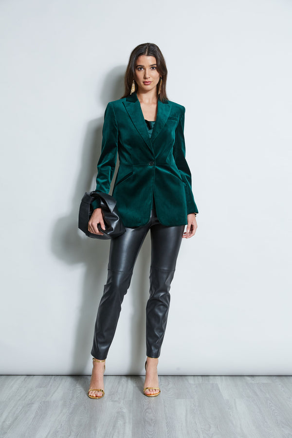 Velvet Blazer