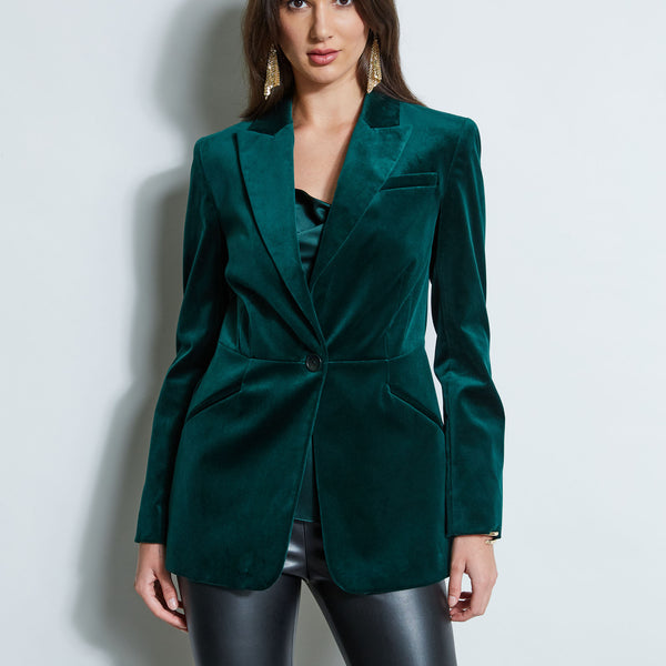 Tahari velvet jacket on sale
