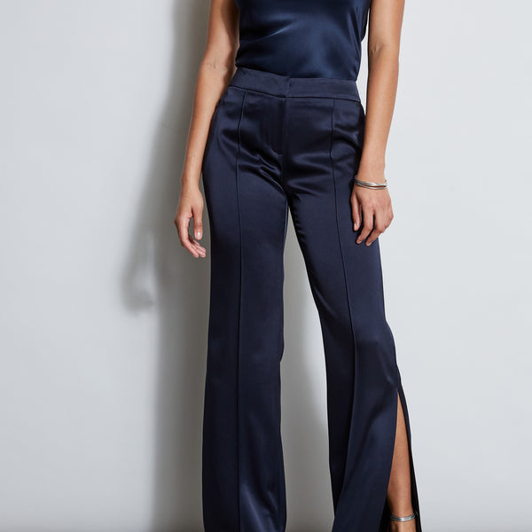 Satin Side Slit Pant – Elie Tahari