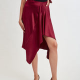 Asymmetric Hem Skirt